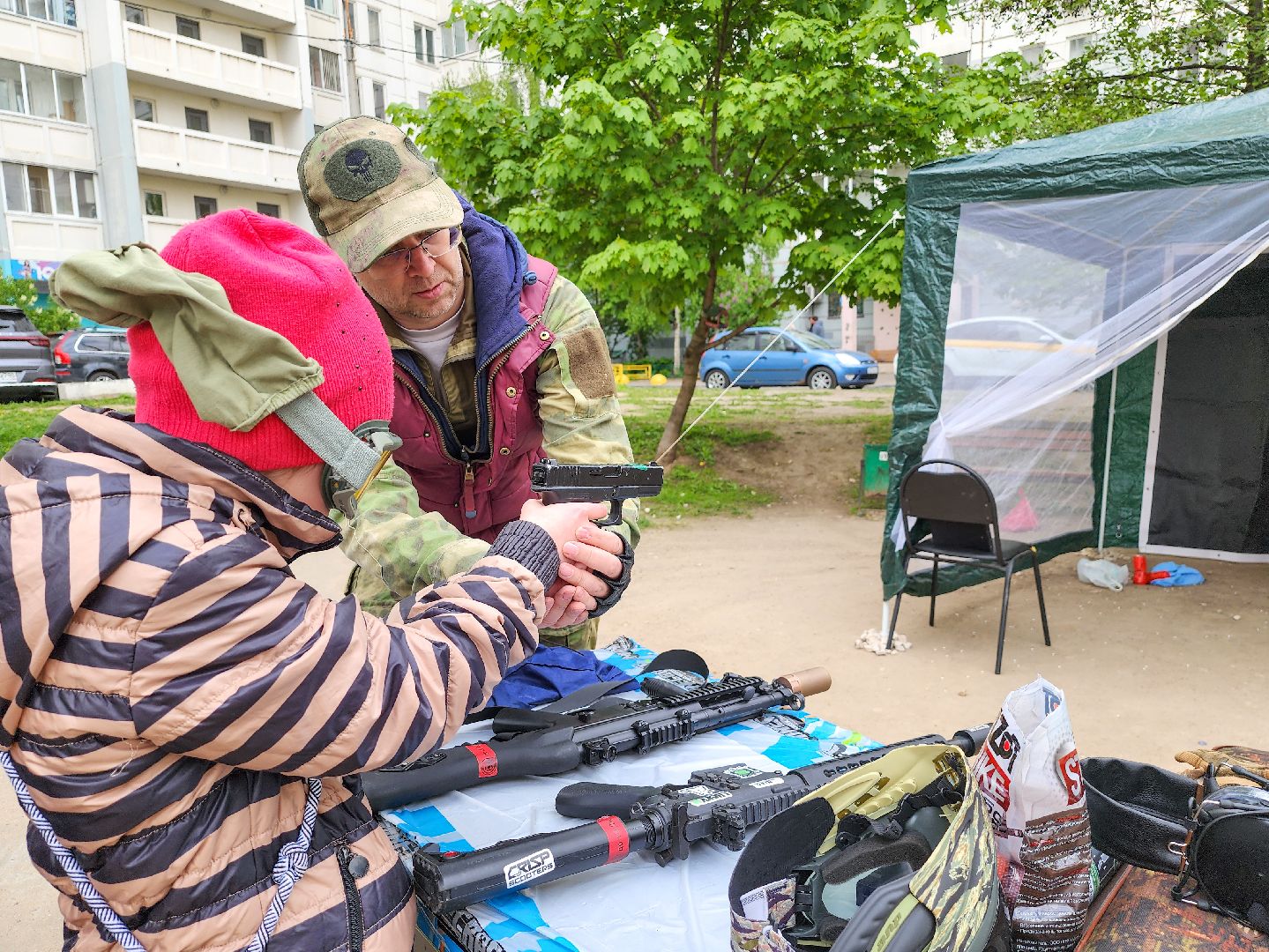 Подольск, День Победы, Праздник во дворе, 80 лет победе,