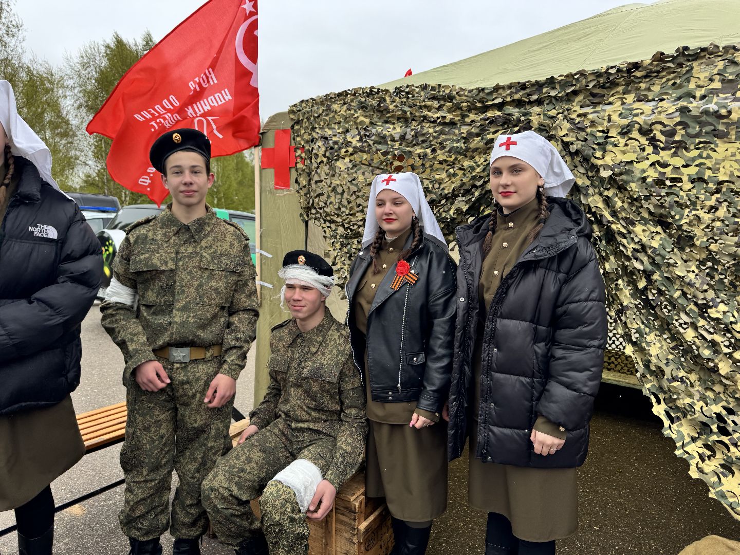 шаховская, 9 мая, день победы, полевой госпиталь,