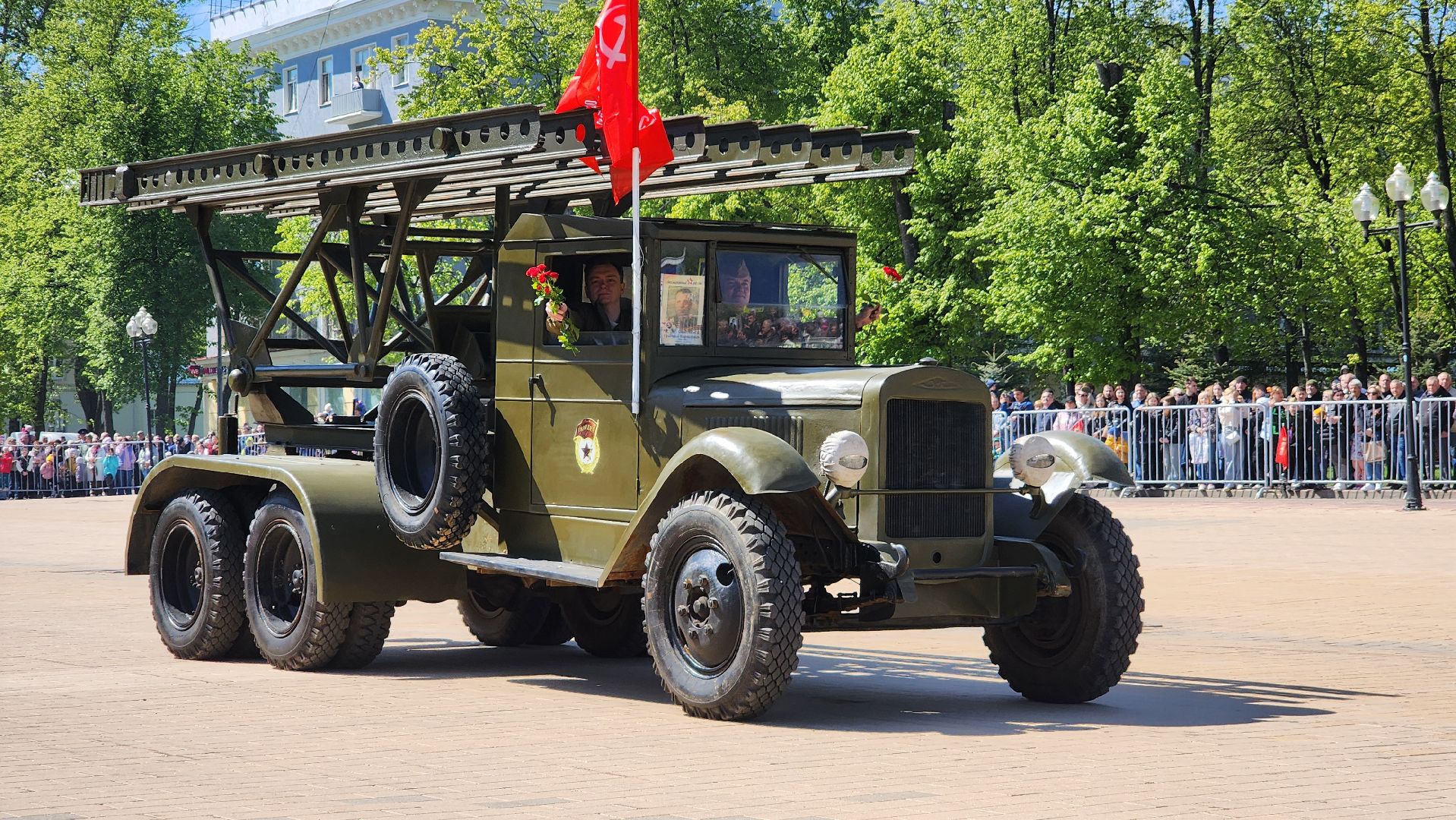 ступино, день победы, парад победы,