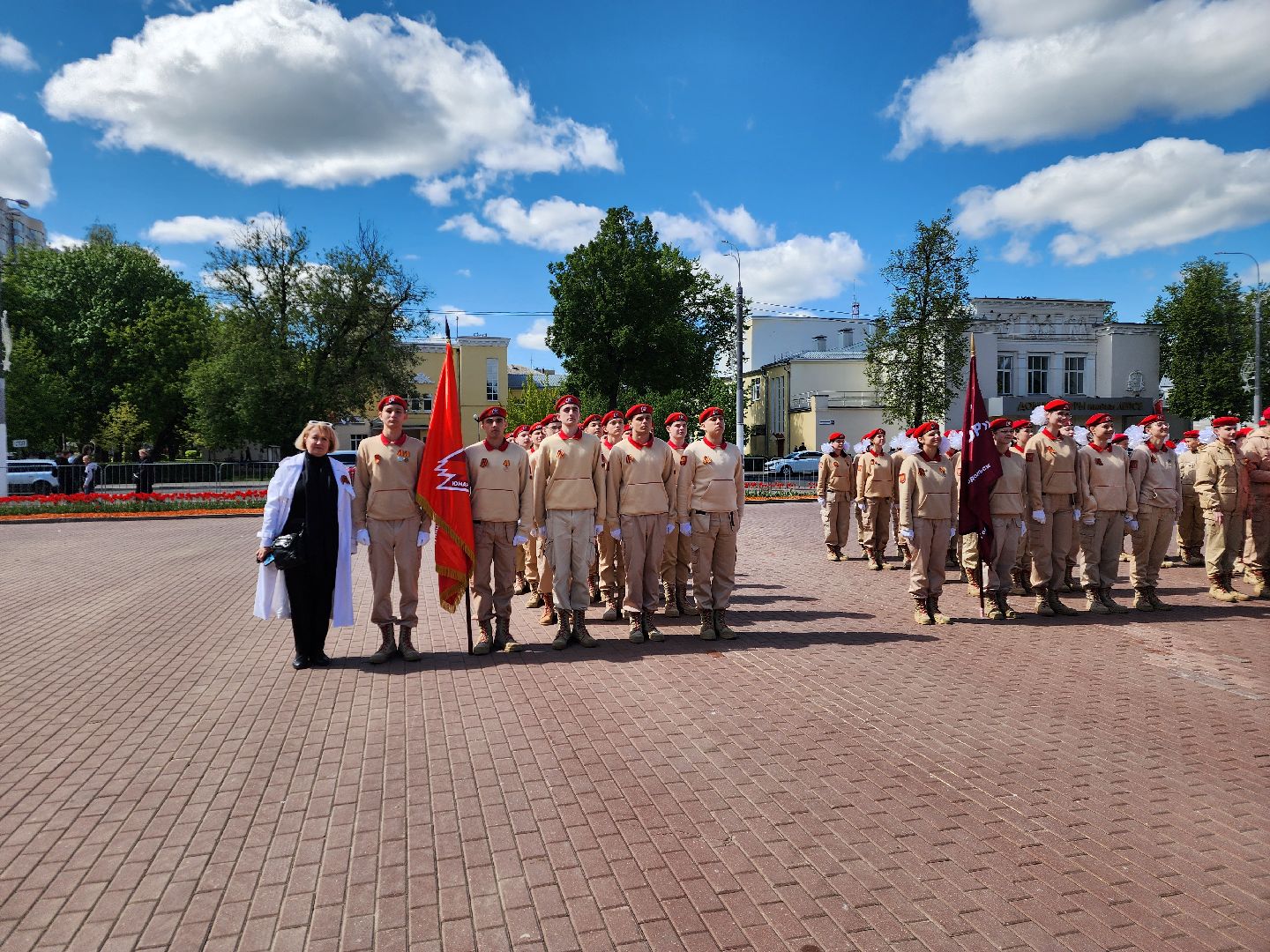 подольск, юнармейцы, День Победы ,