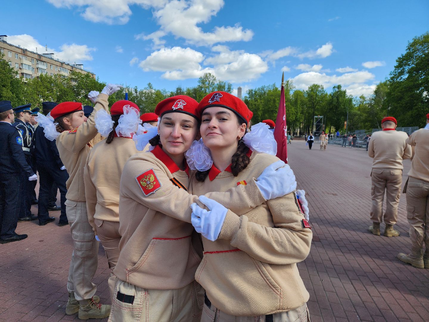 подольск, юнармейцы, День Победы ,