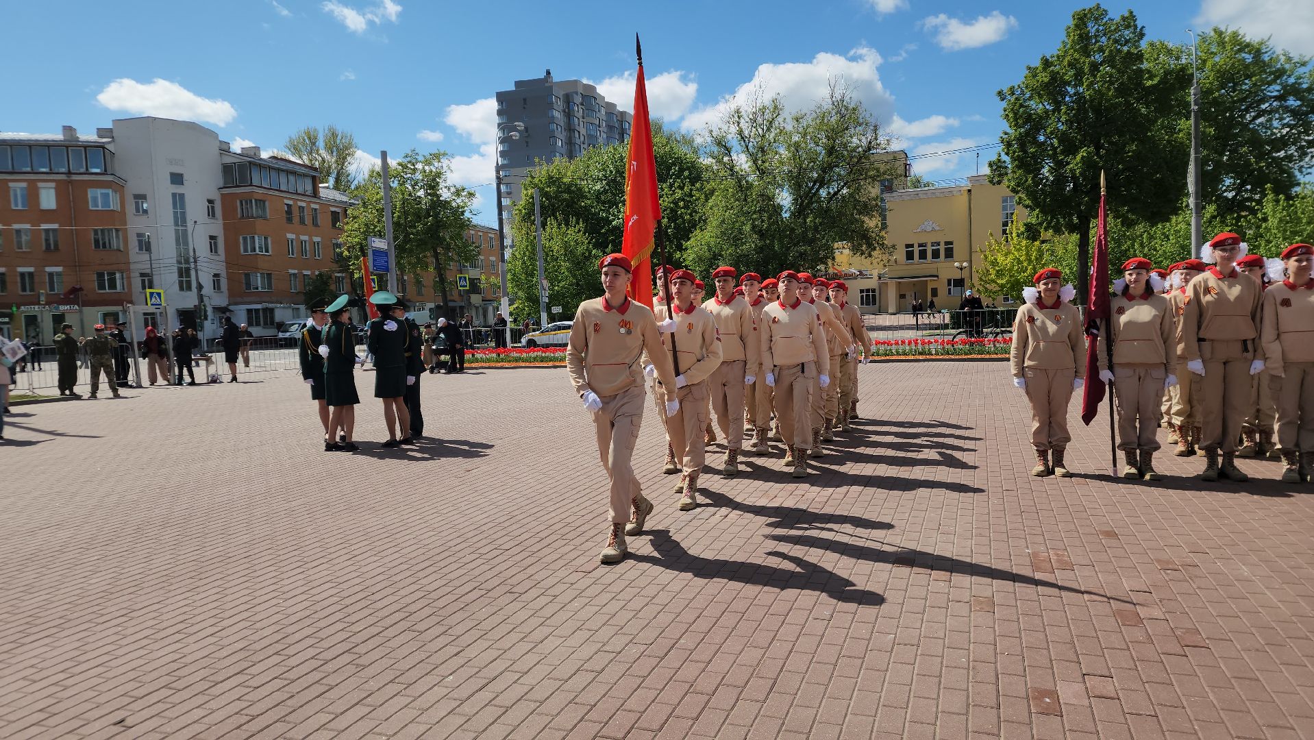 подольск, юнармейцы, День Победы ,