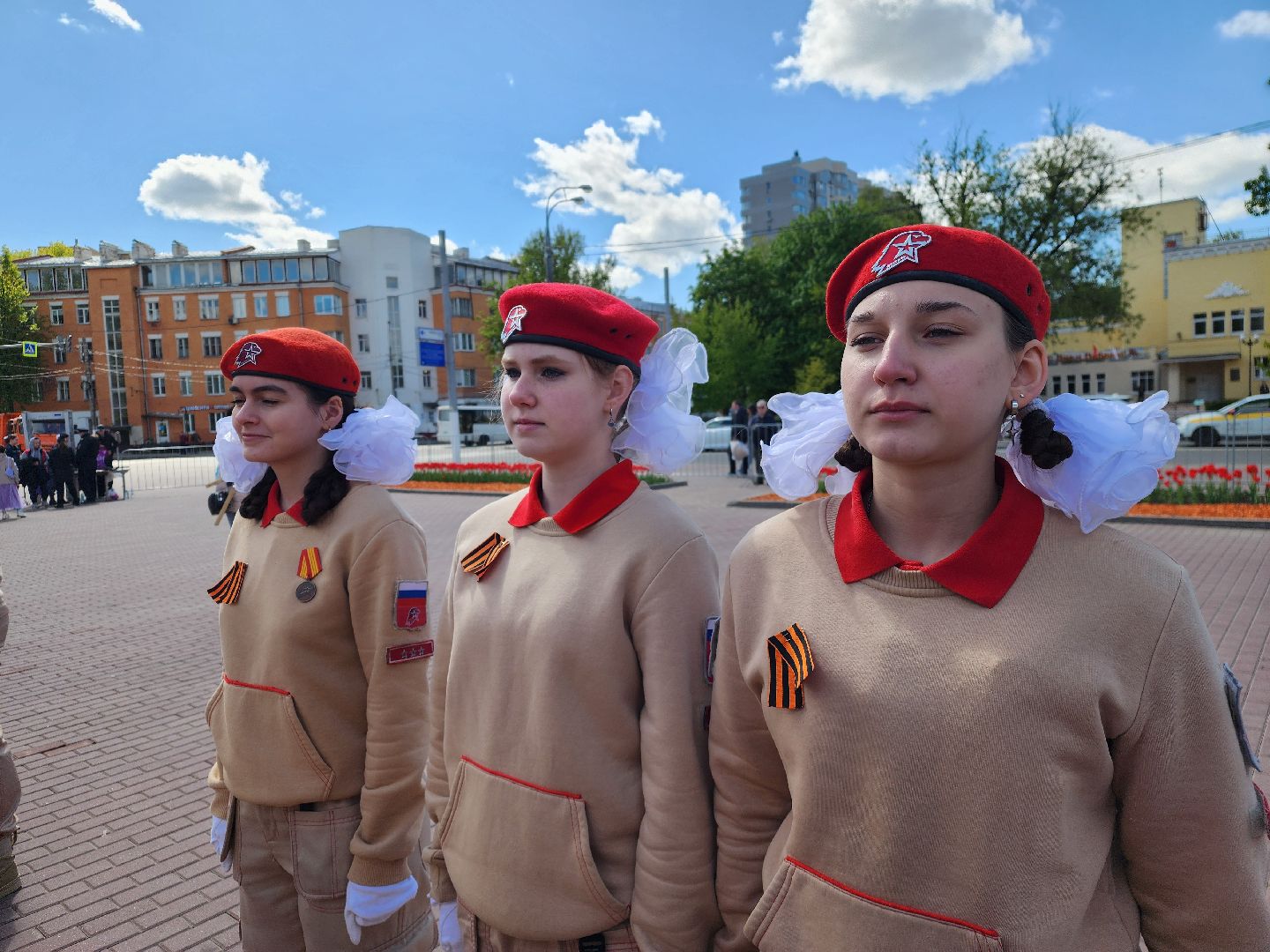 подольск, юнармейцы, День Победы ,