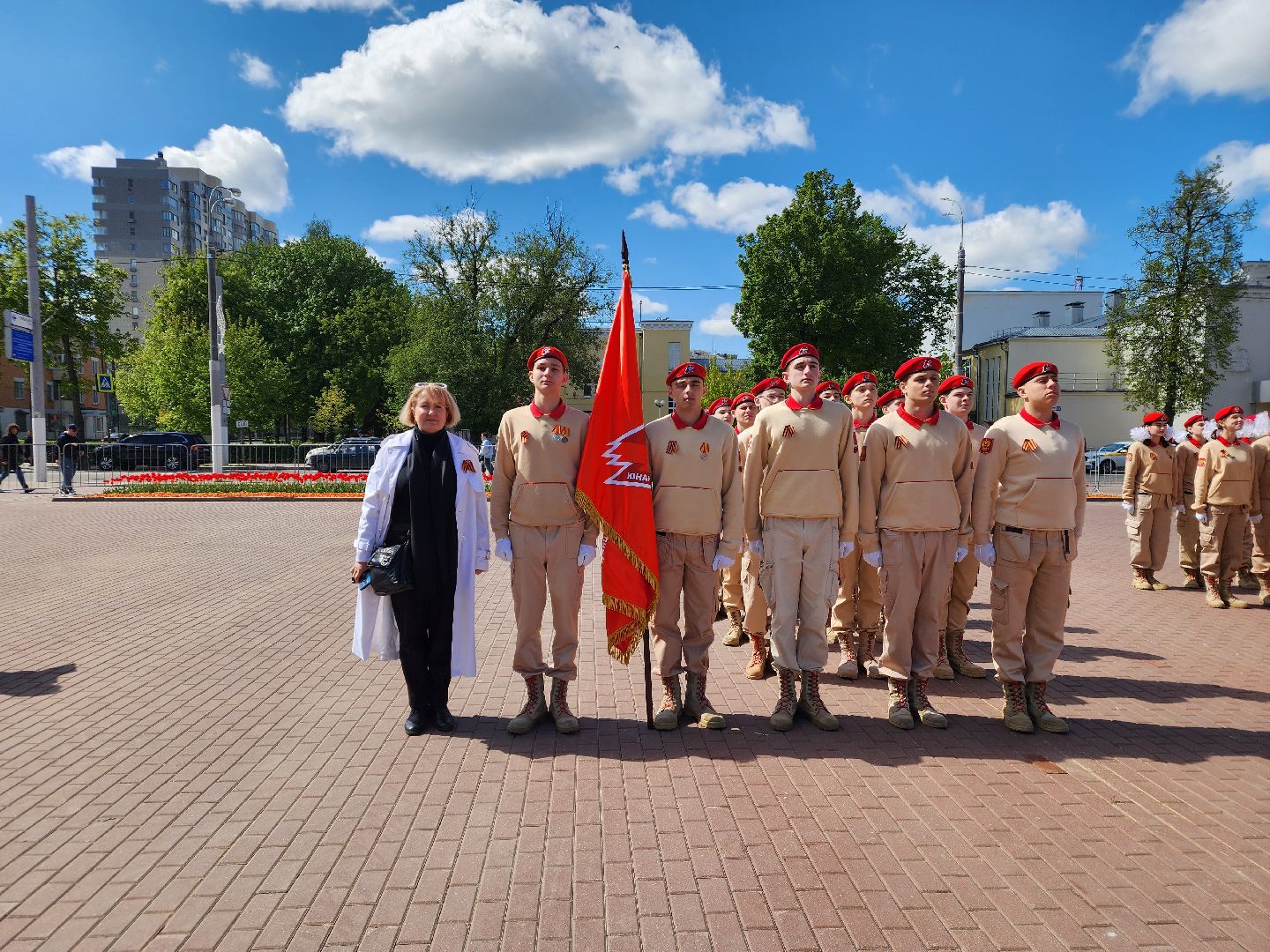 подольск, юнармейцы, День Победы ,
