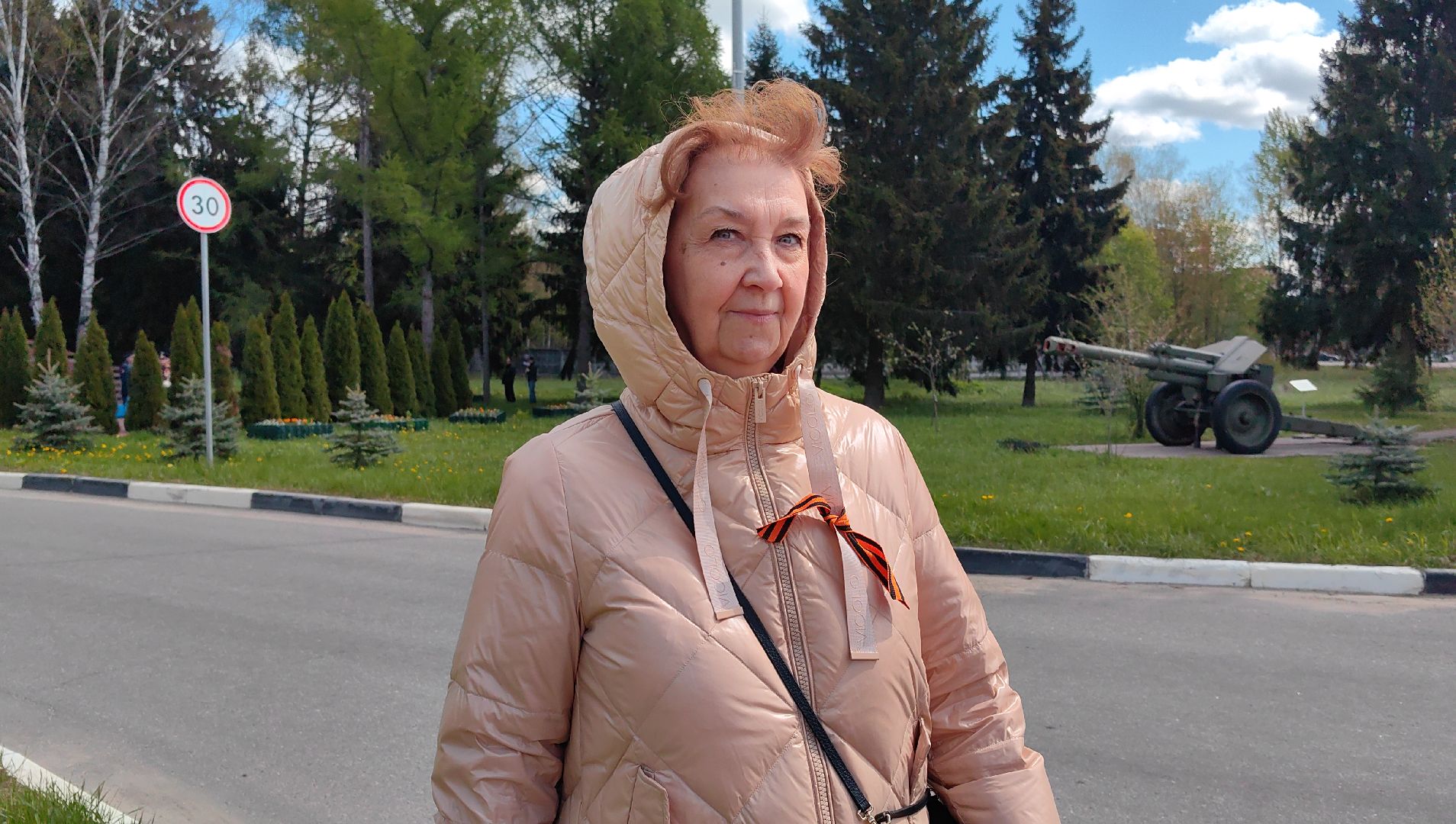 георгиевская лента, акция, аллея, 9 мая,