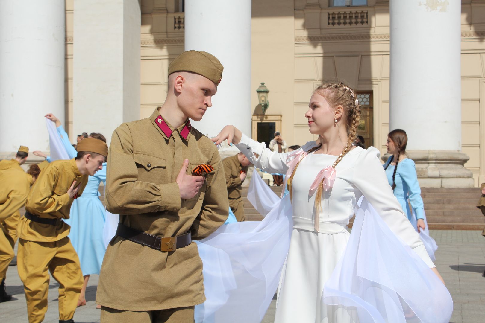 Реутов, память, ветераны,Вальс победы, танец,