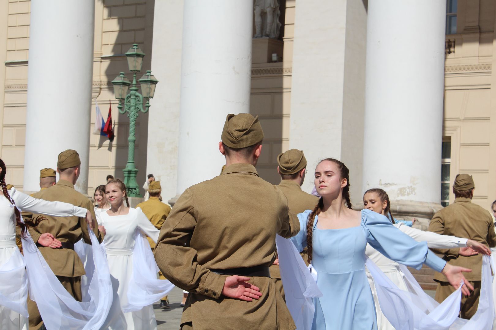 Реутов, память, ветераны,Вальс победы, танец,