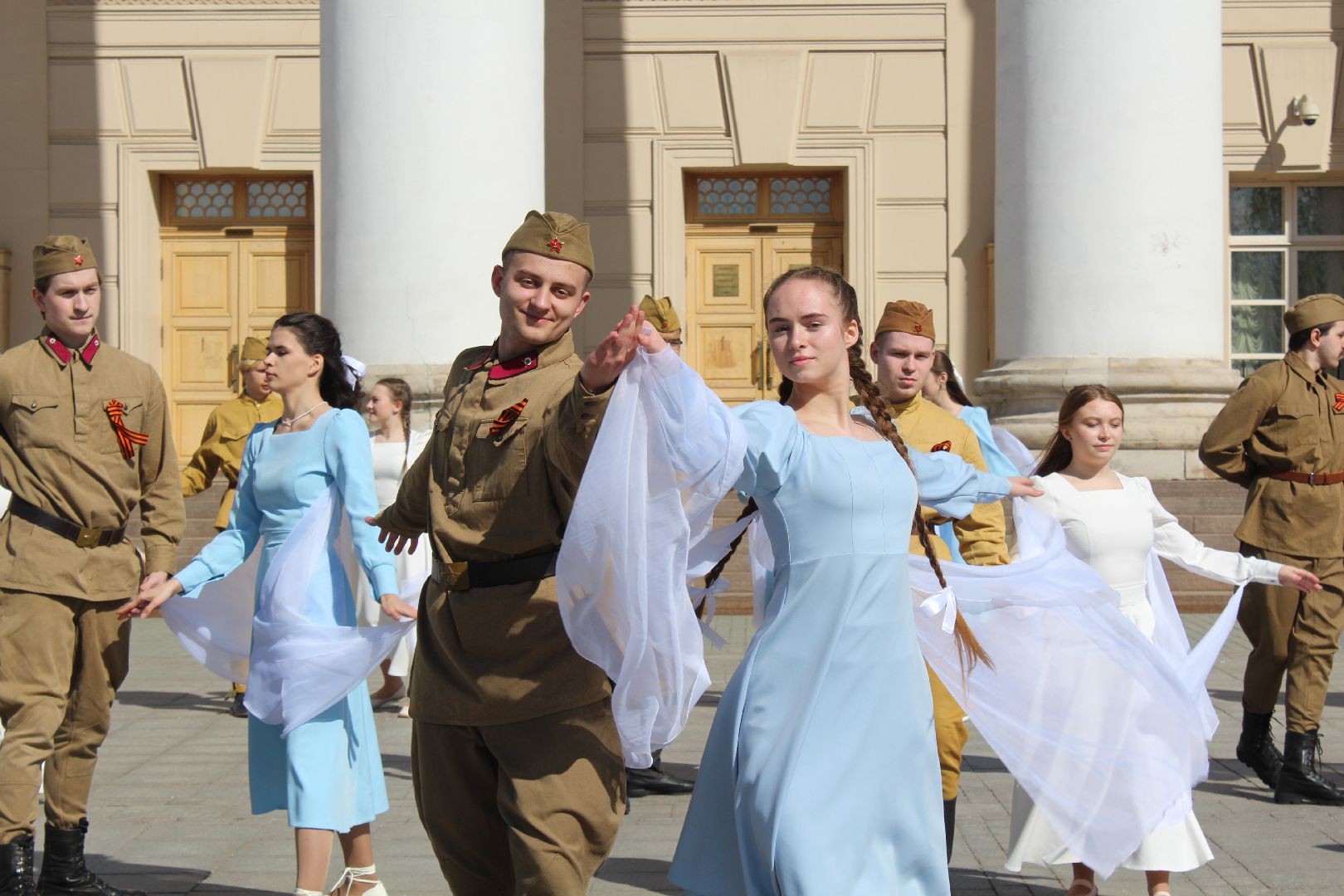 Реутов, память, ветераны,Вальс победы, танец,