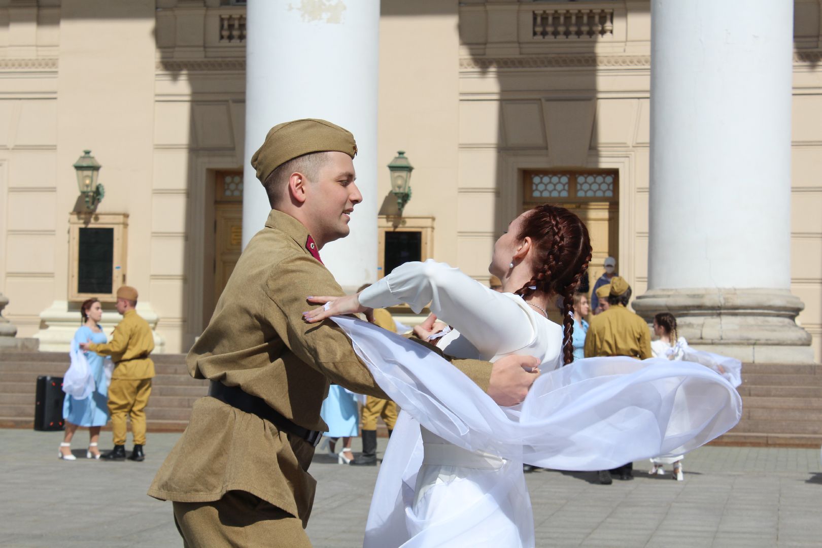 Реутов, память, ветераны,Вальс победы, танец,