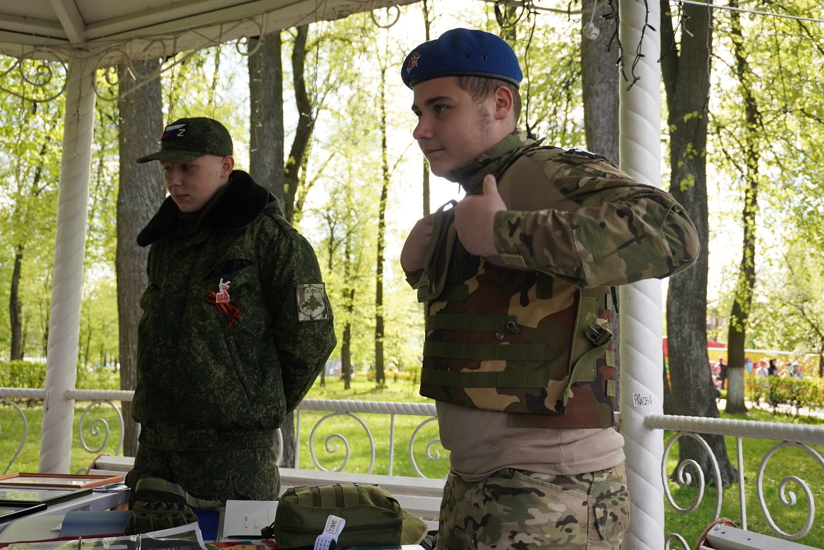 Павловский Посад , день победы, Парк,