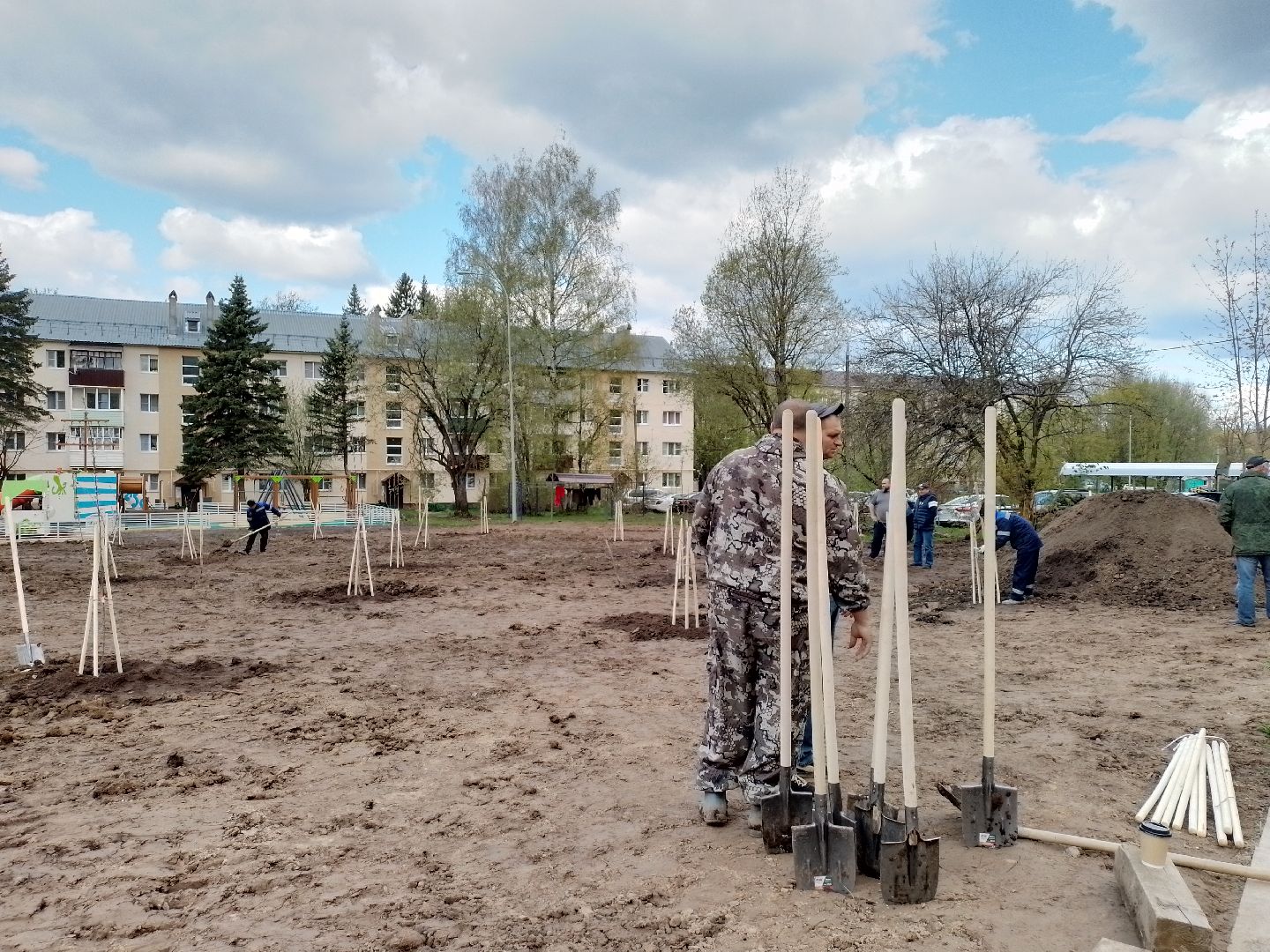 благоустройство, городской округ восход, вов, сад памяти,