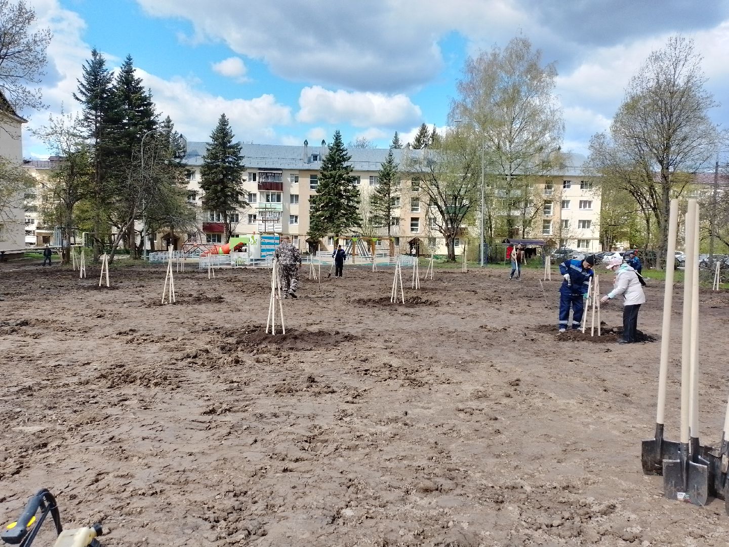 благоустройство, городской округ восход, вов, сад памяти,