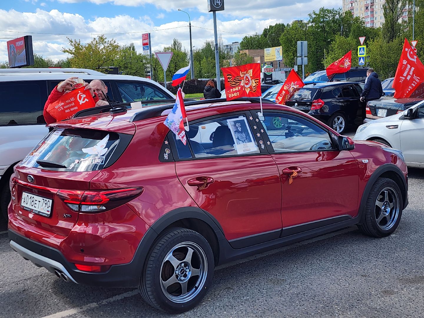 королёв, день победы в королеве , традиционный автопробег 9 мая в королеве,