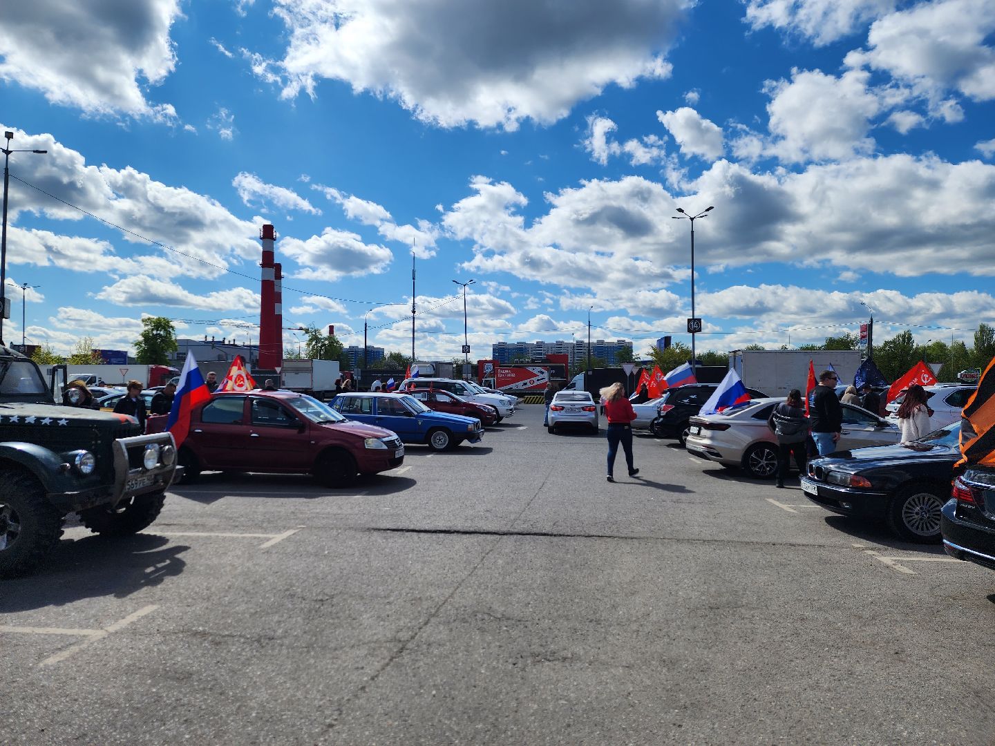 королёв, день победы в королеве , традиционный автопробег 9 мая в королеве,