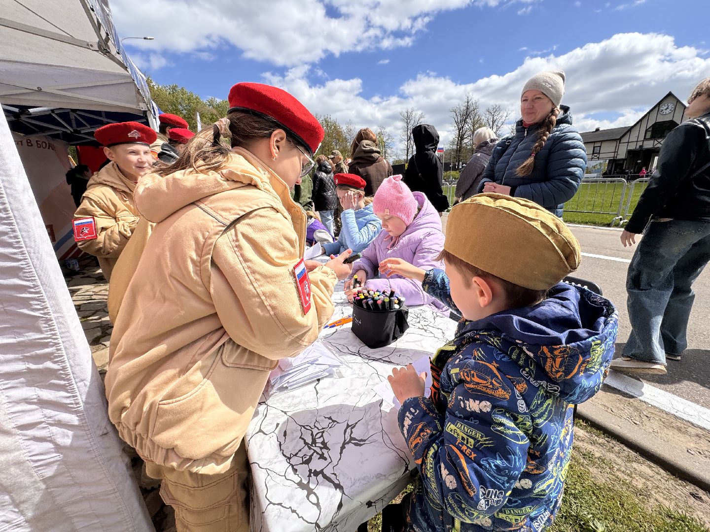одинцовский парк культуры спорта и отдыха, День Победы в Одинцово, 9 мая, Юнармия,