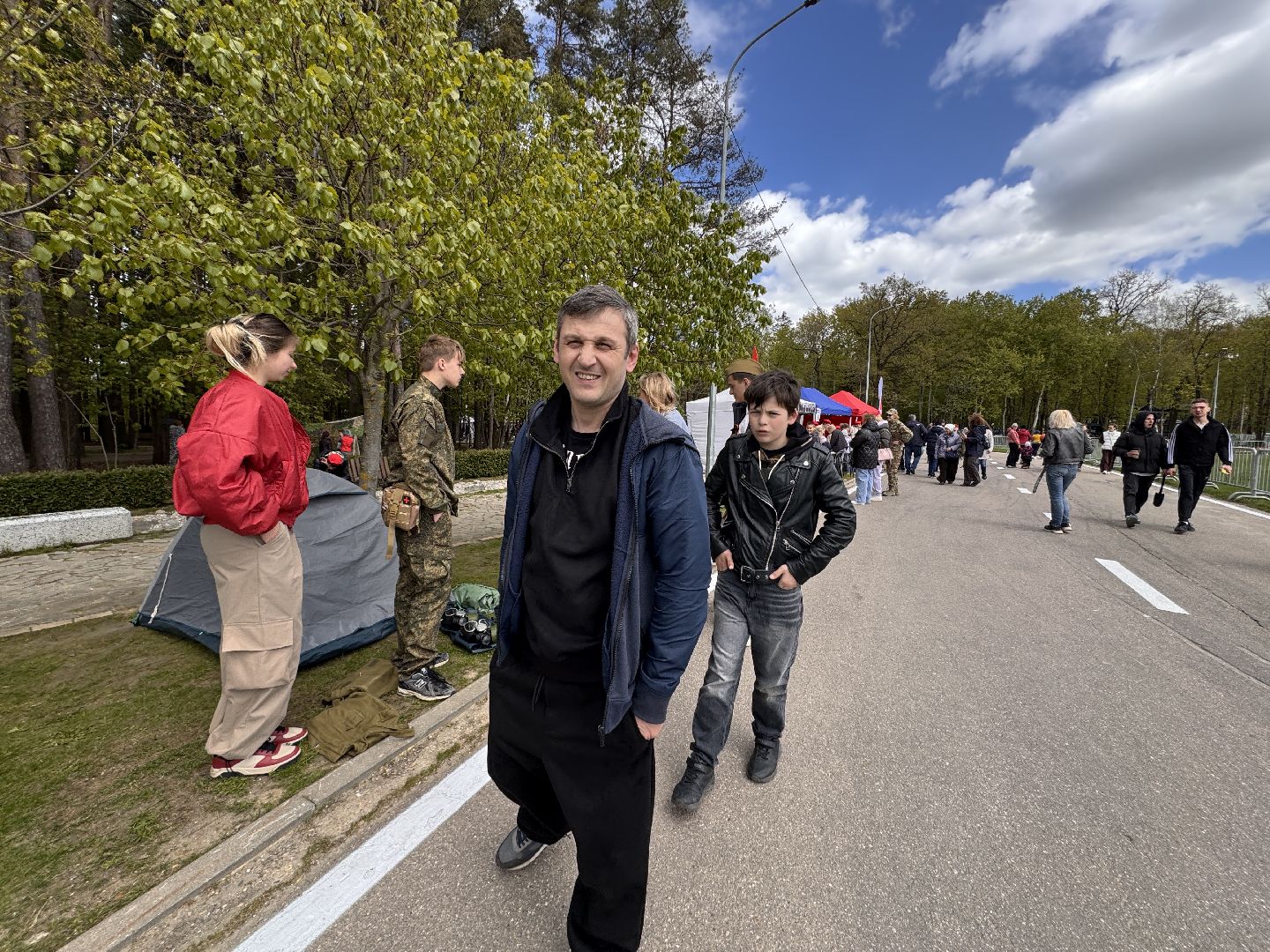 одинцовский парк культуры спорта и отдыха, День Победы в Одинцово, 9 мая, Юнармия,