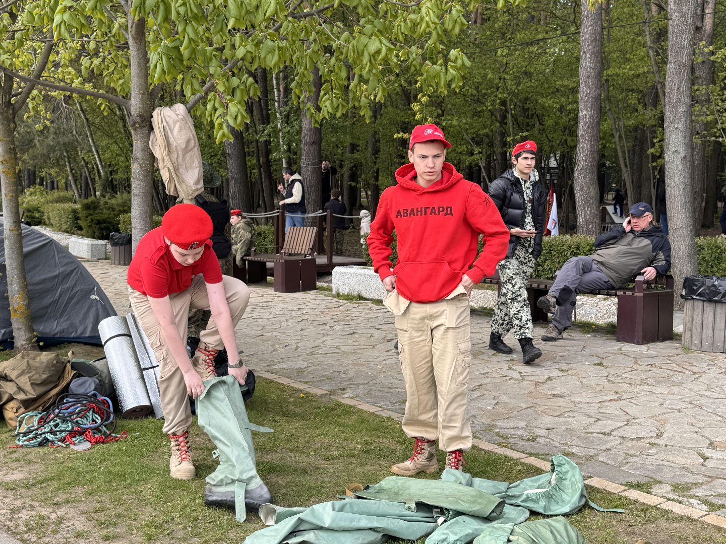 одинцовский парк культуры спорта и отдыха, День Победы в Одинцово, 9 мая, Юнармия,