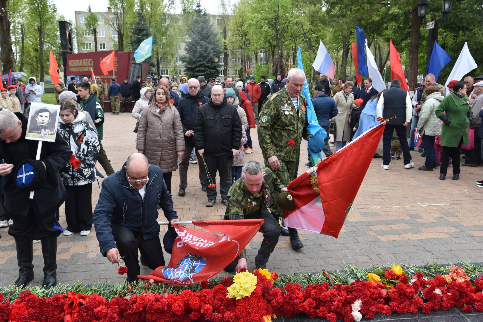 лотошино, день победы, праздник, митинг,