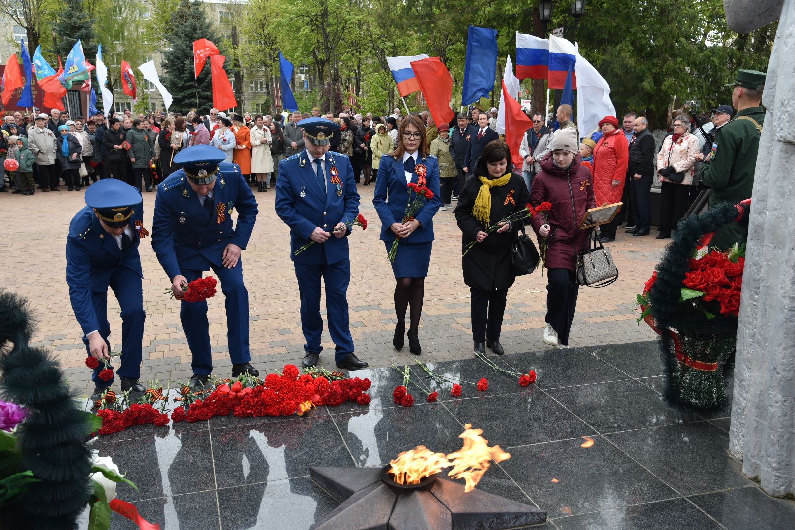 лотошино, день победы, праздник, митинг,