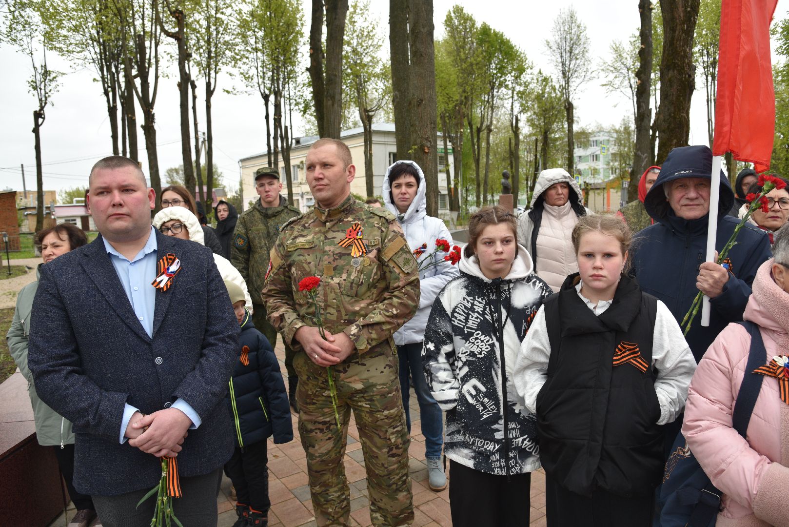 лотошино, день победы, праздник, митинг,