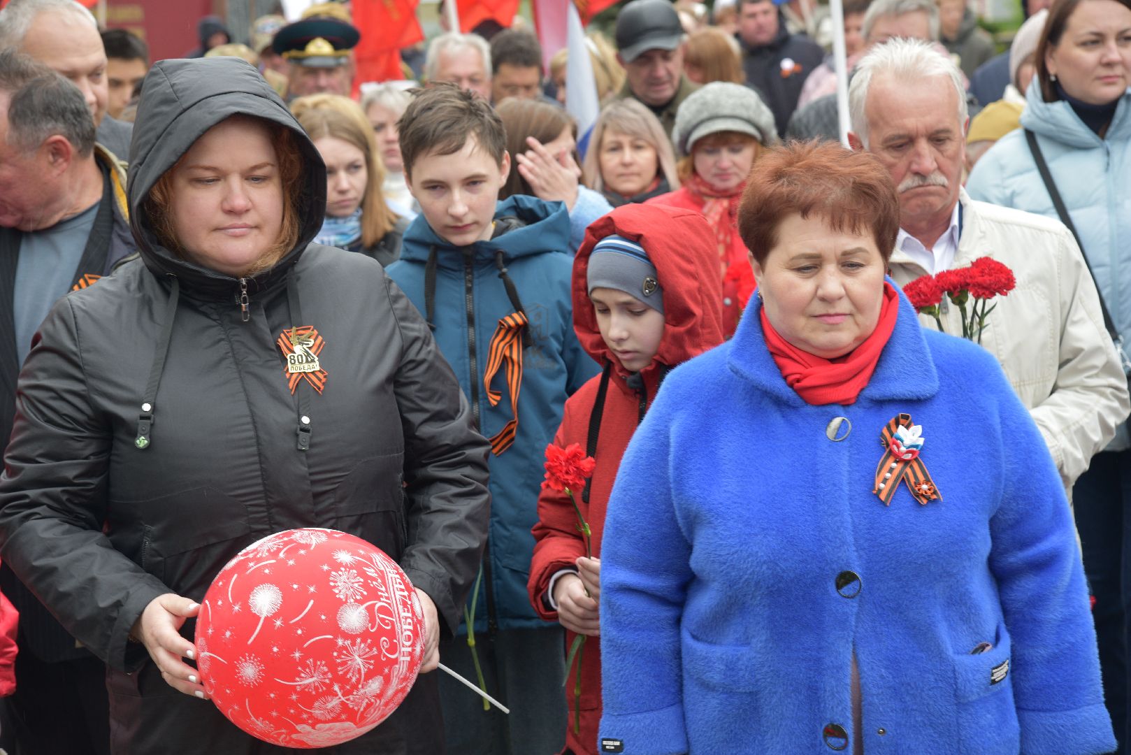 лотошино, день победы, праздник, митинг,