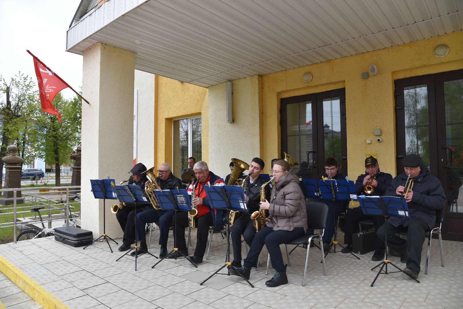 лотошино, день победы, праздник, митинг,