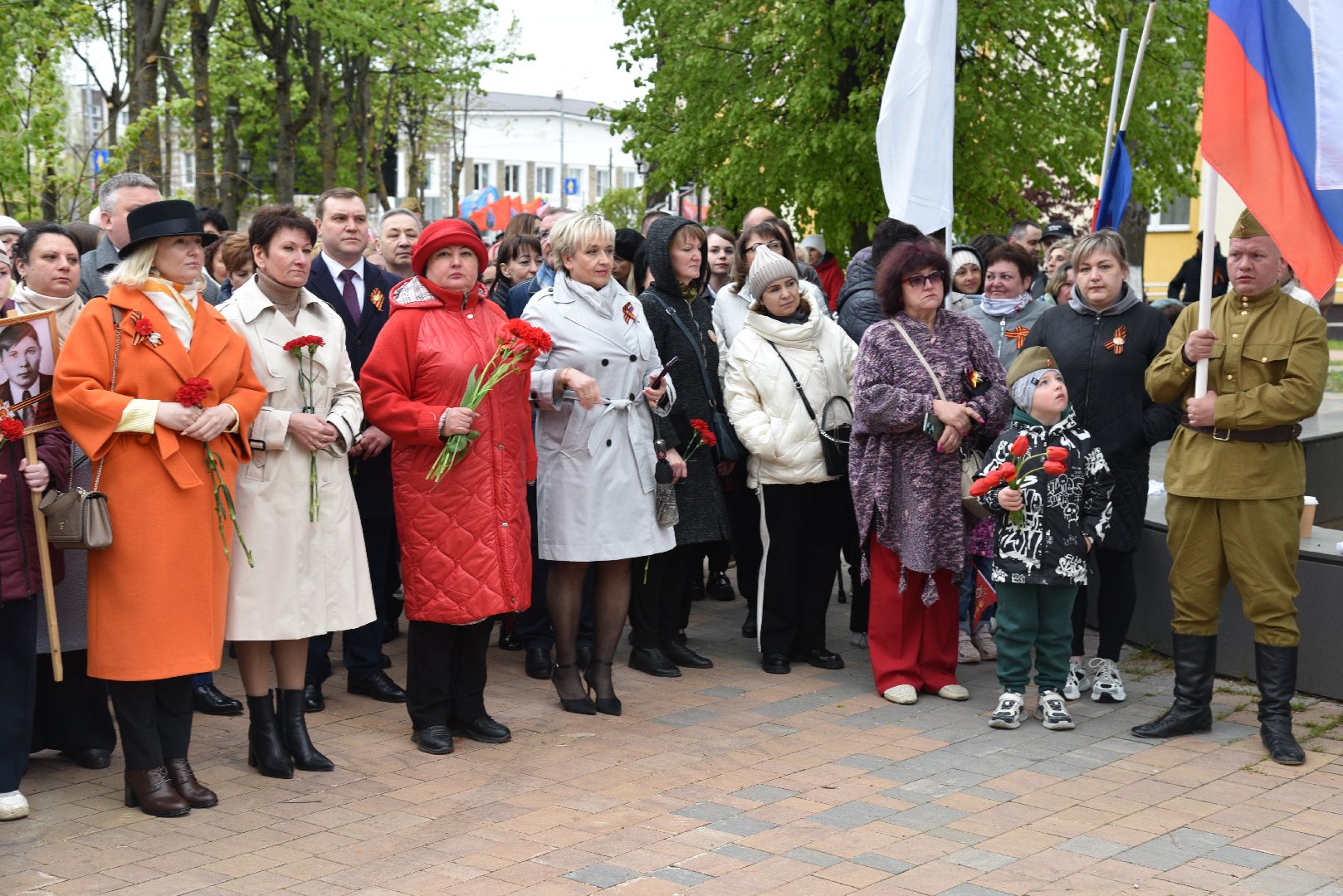 лотошино, день победы, праздник, митинг,