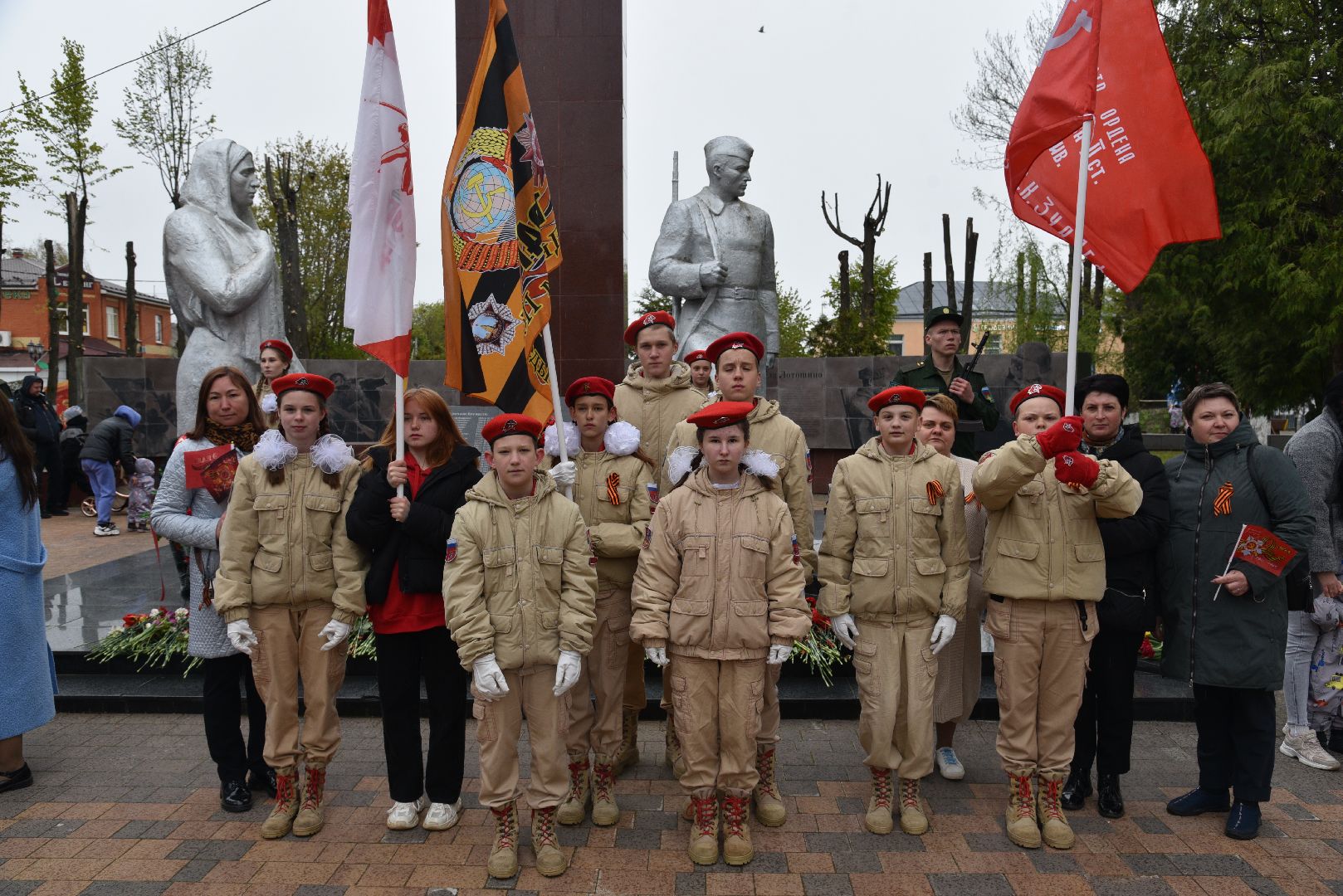 лотошино, день победы, праздник, митинг,