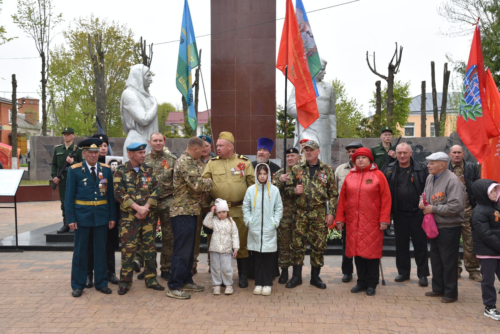лотошино, день победы, праздник, митинг,