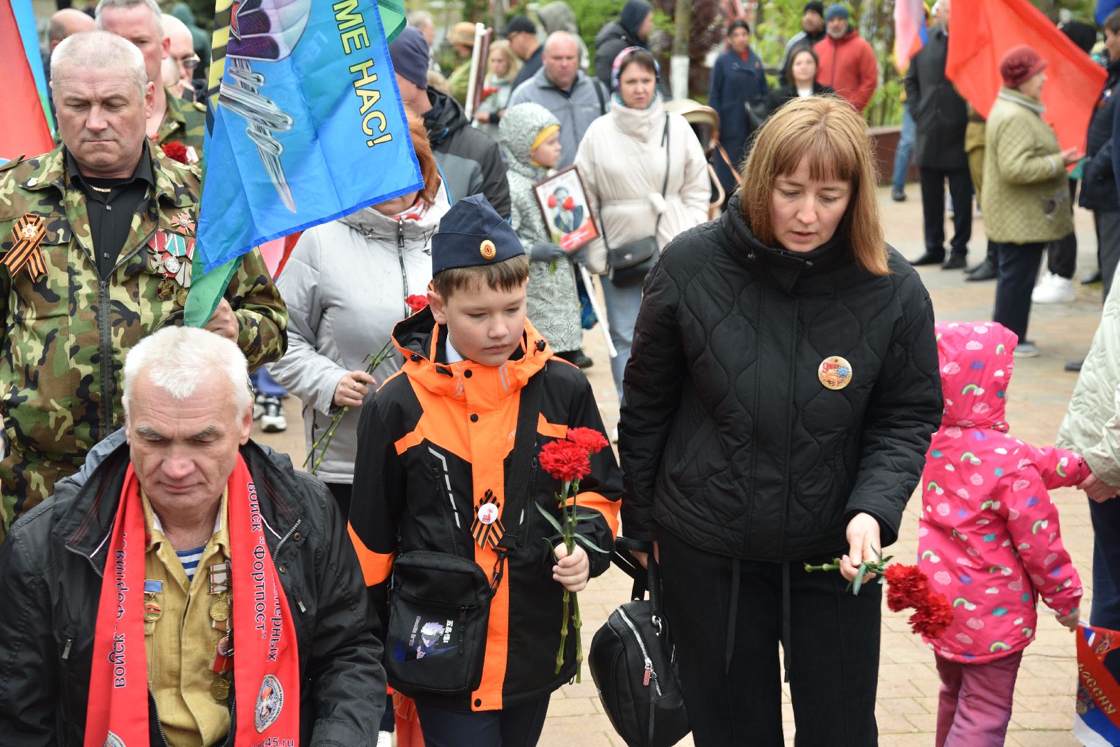 лотошино, день победы, праздник, митинг,