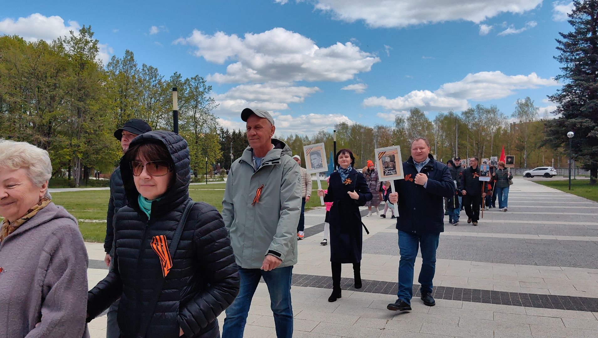 бессмертный полк, портреты, аллея, прадеды, вов, 9 мая,