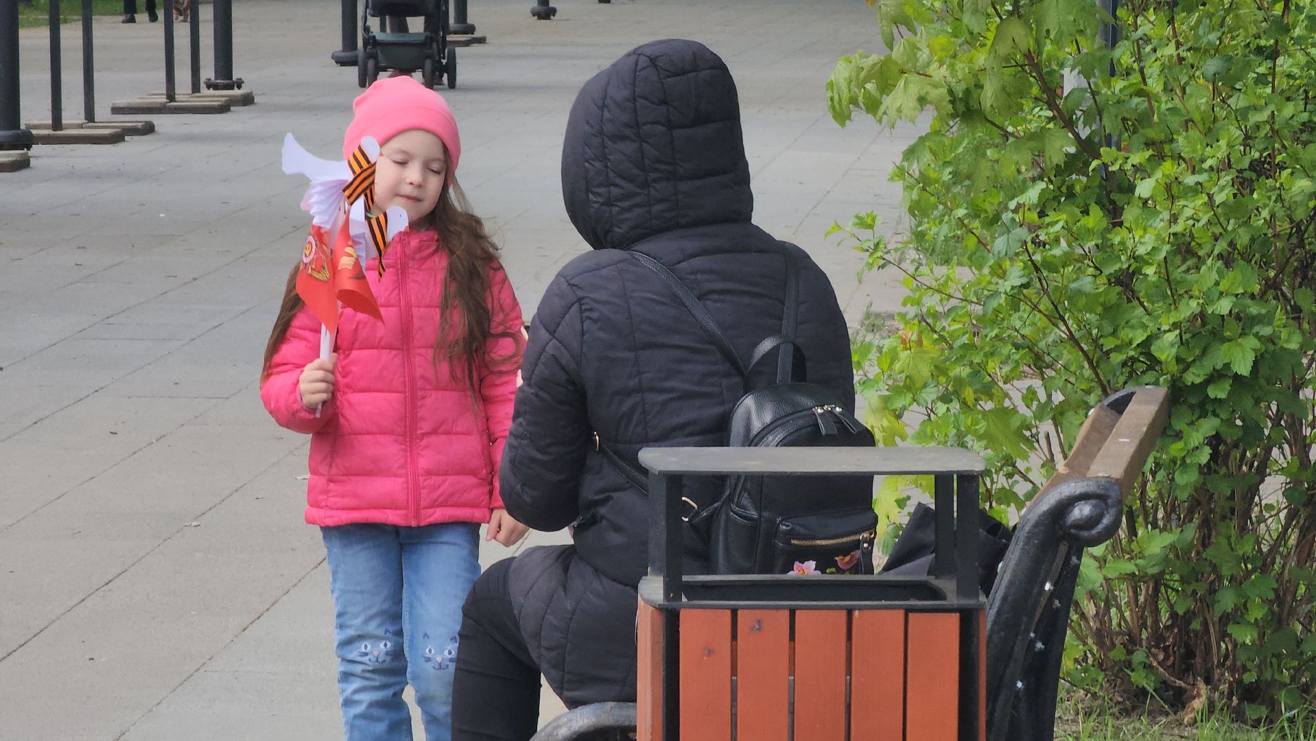 долгопрудный, центральный парк, мастер-классы, дети, день победы, георгиевская лента,