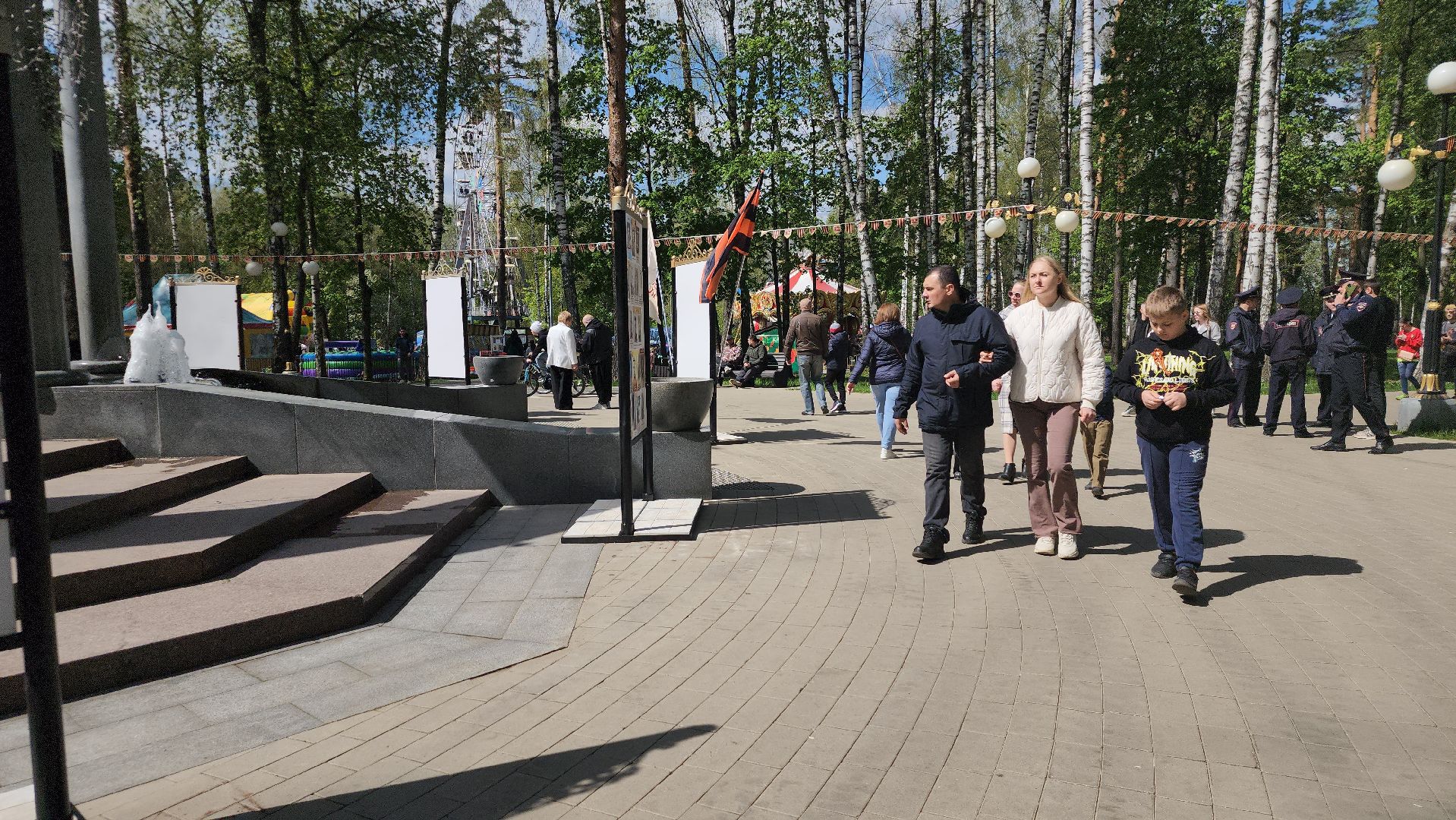 день победы, 9 мая, центральный парк, ногинск, богородский городской округ,