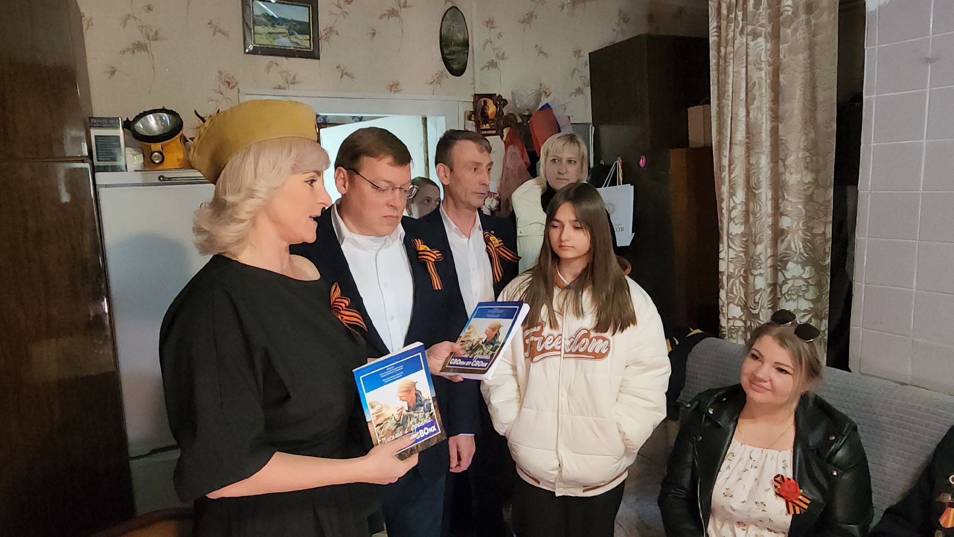 серпухов, ветеран вов николай козлов, юбилей победы, волонтеры серпухова,