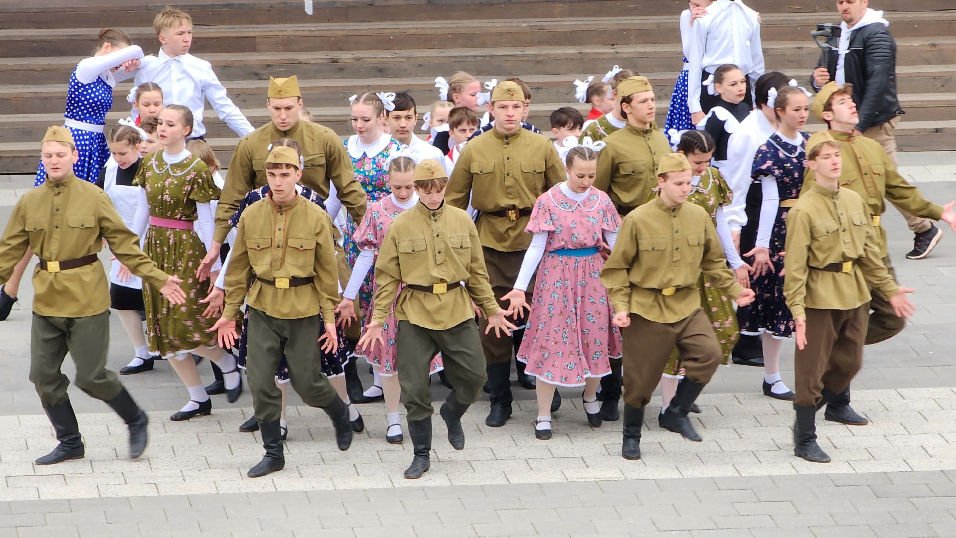 Театрализованный спектакль , 80-летие Победы , Лобня,день победы 2025,
