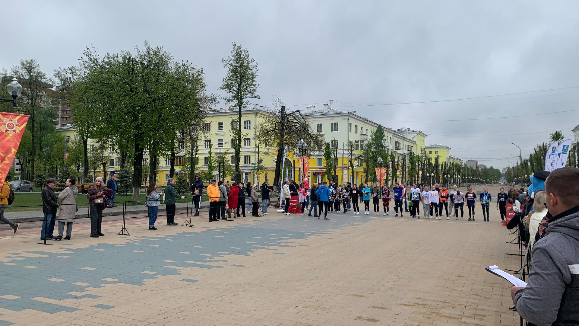 Ступино, эстафета, 1 мая