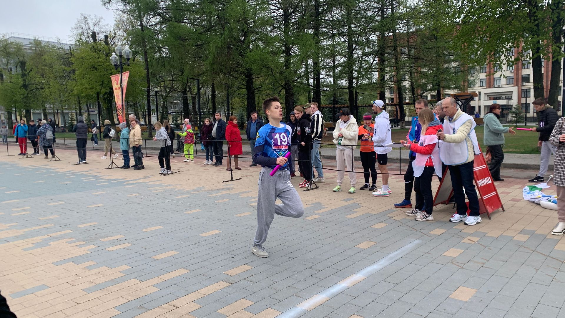 Ступино, эстафета, 1 мая