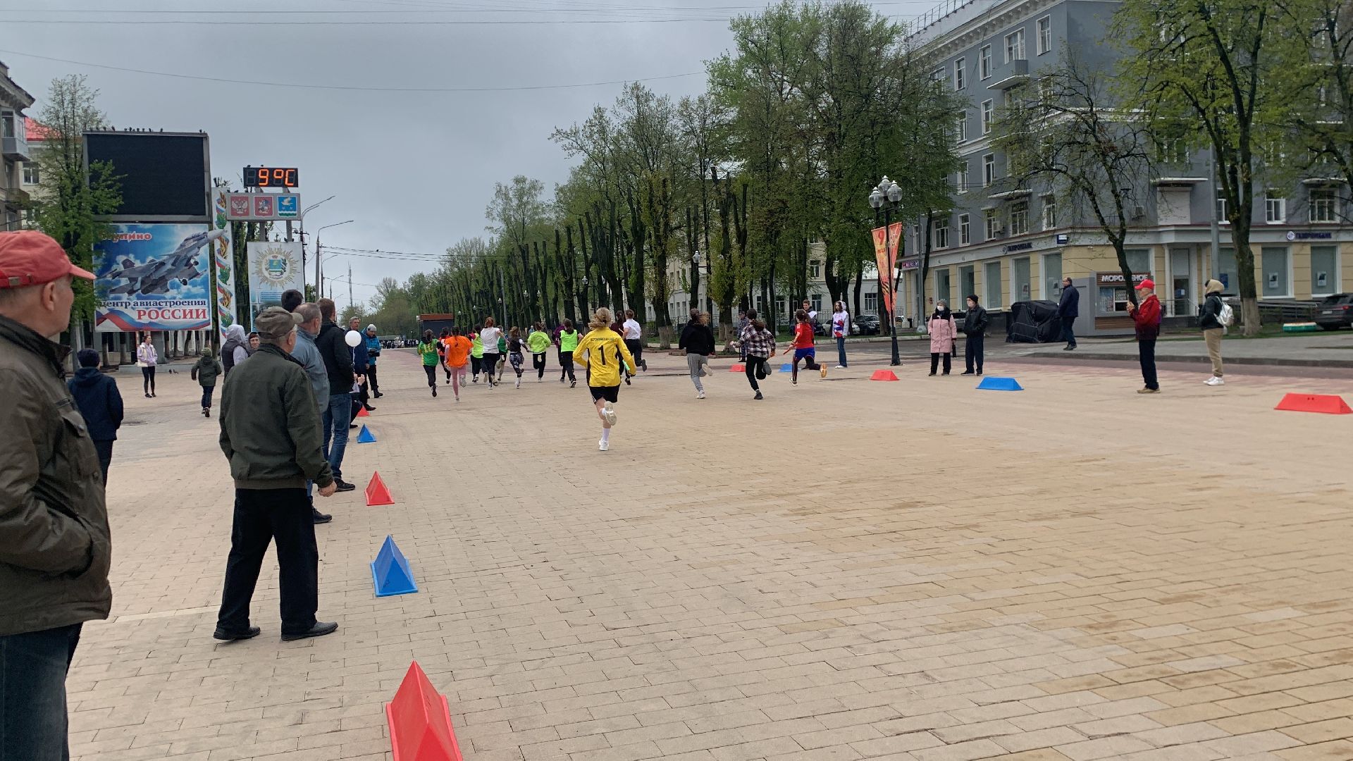 Ступино, эстафета, 1 мая