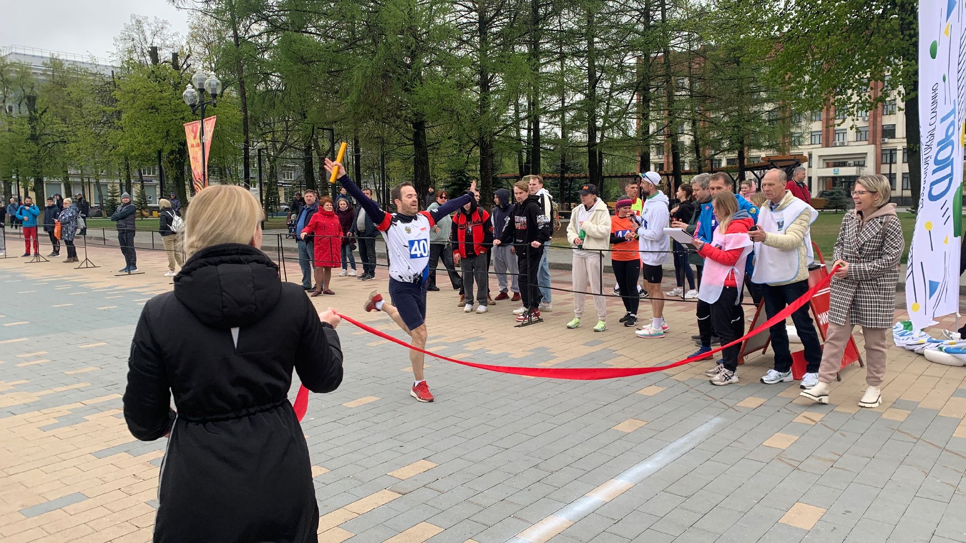 Ступино, эстафета, 1 мая