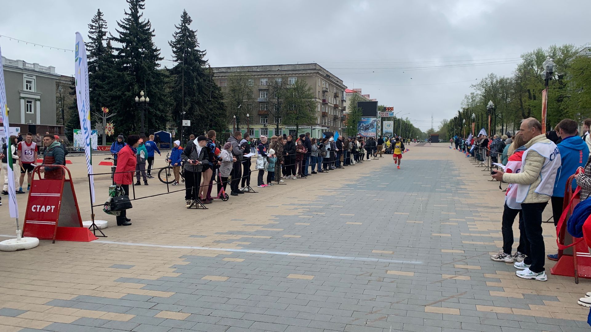 Ступино, эстафета, 1 мая