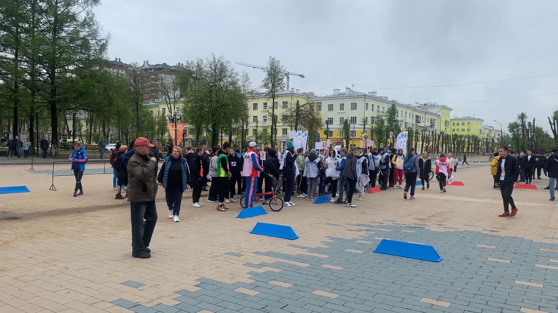 Ступино, эстафета, 1 мая