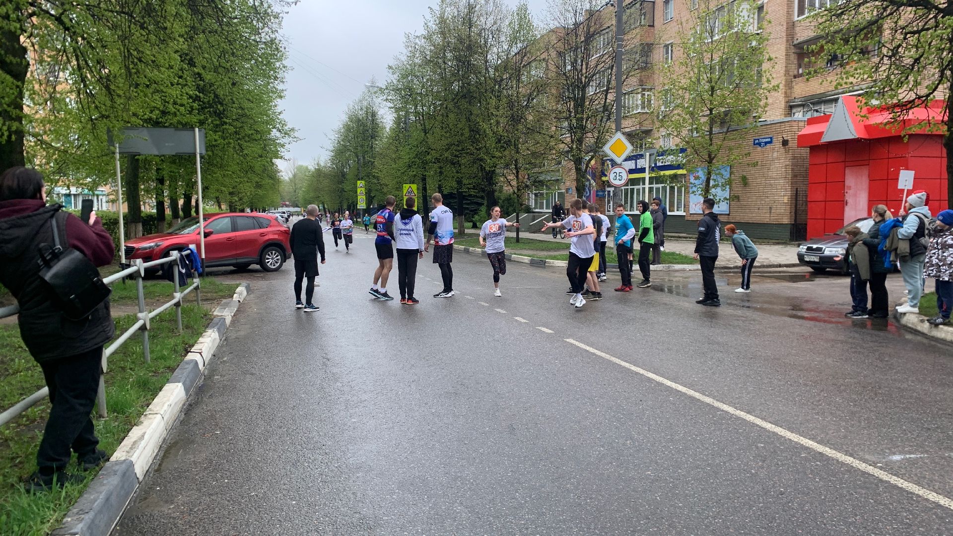 Ступино, эстафета, 1 мая