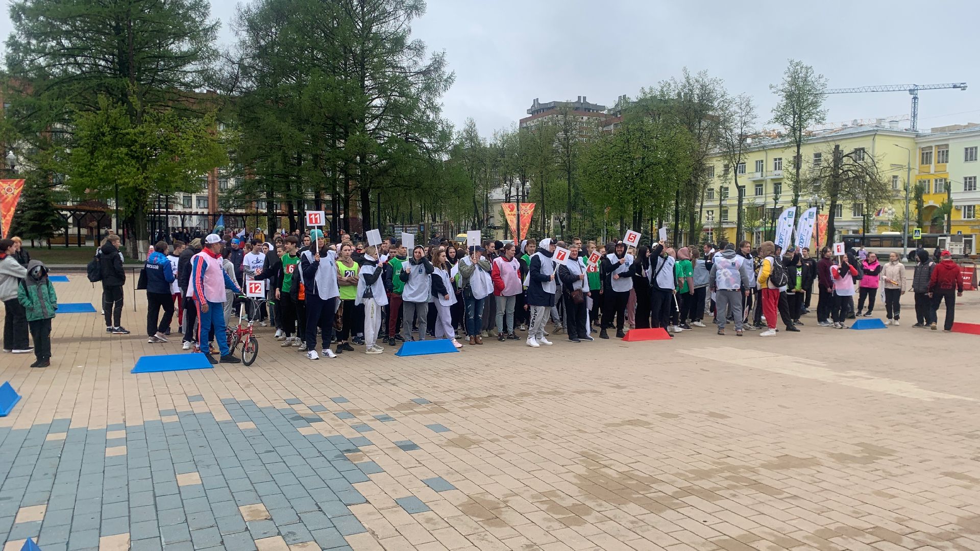 Ступино, эстафета, 1 мая