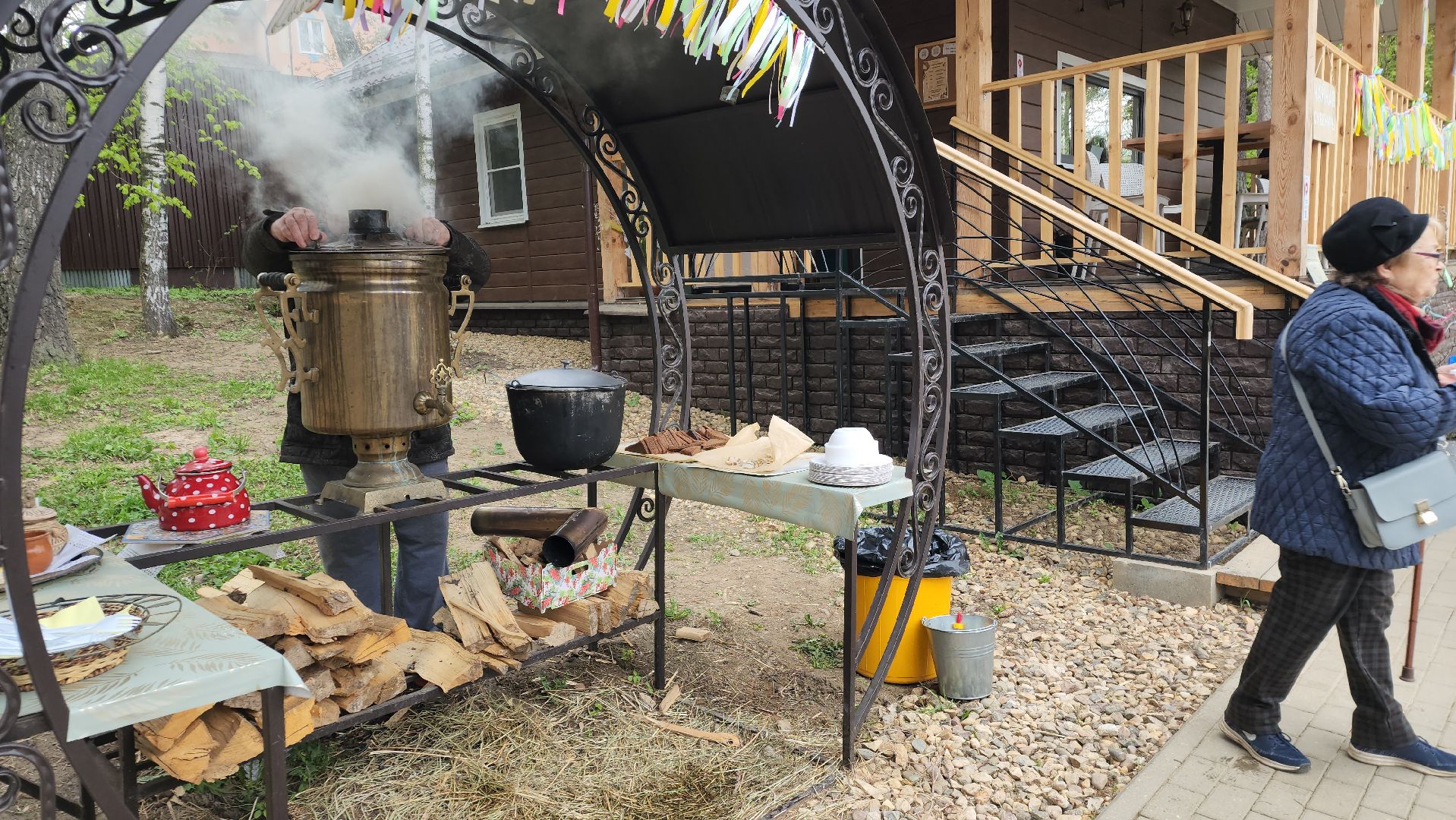 пушкино, экопарк, солдатская каша, день победы, полевая кухня, жители,вертикалки,