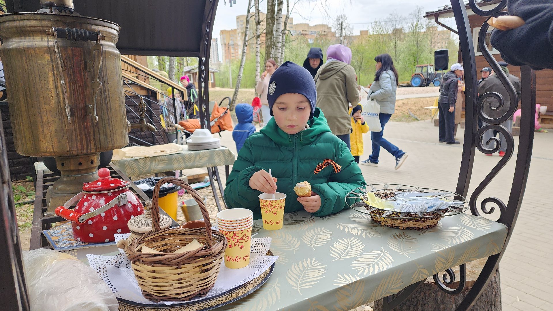 пушкино, экопарк, солдатская каша, день победы, полевая кухня, жители,вертикалки,