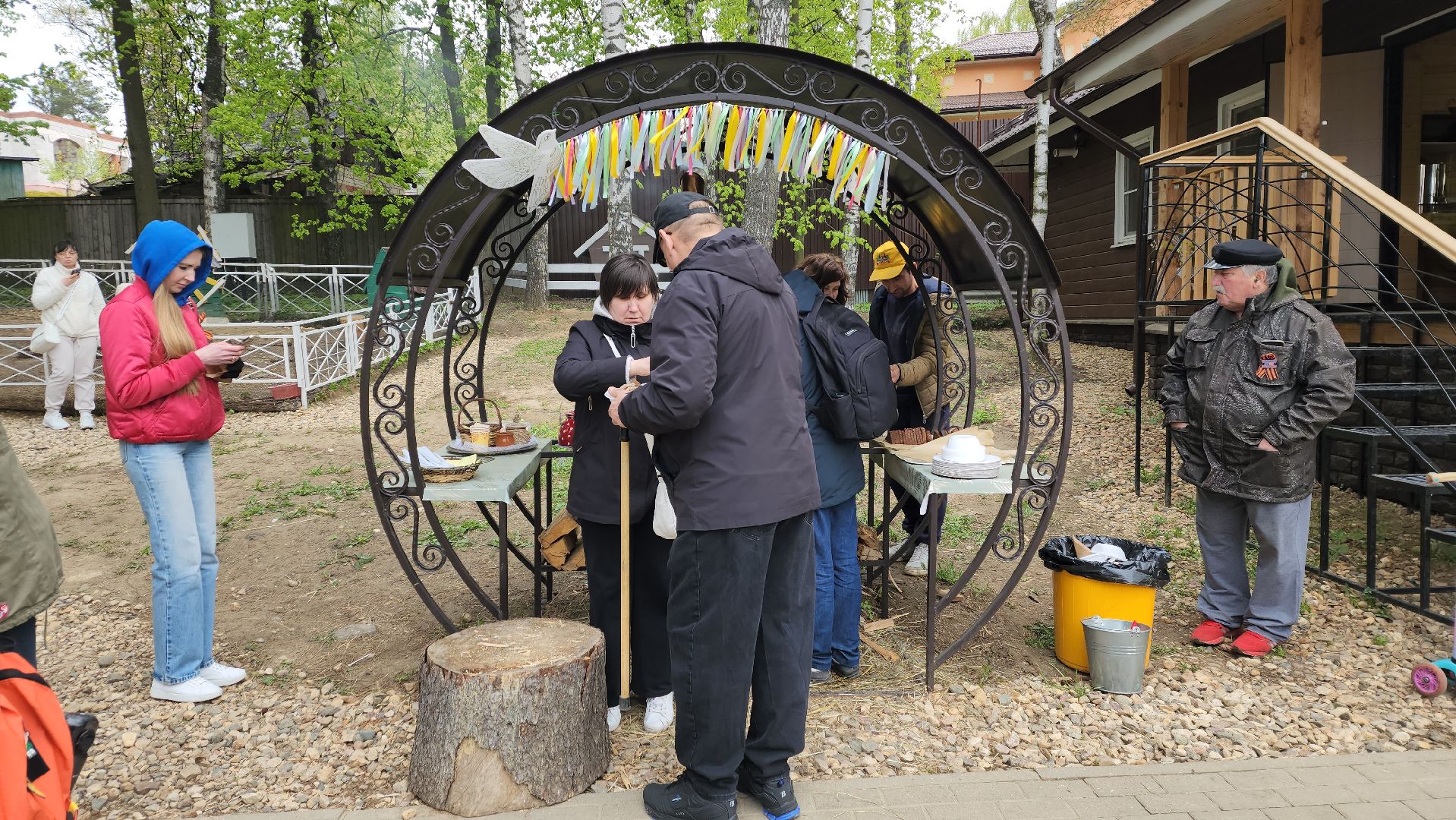 пушкино, экопарк, солдатская каша, день победы, полевая кухня, жители,вертикалки,