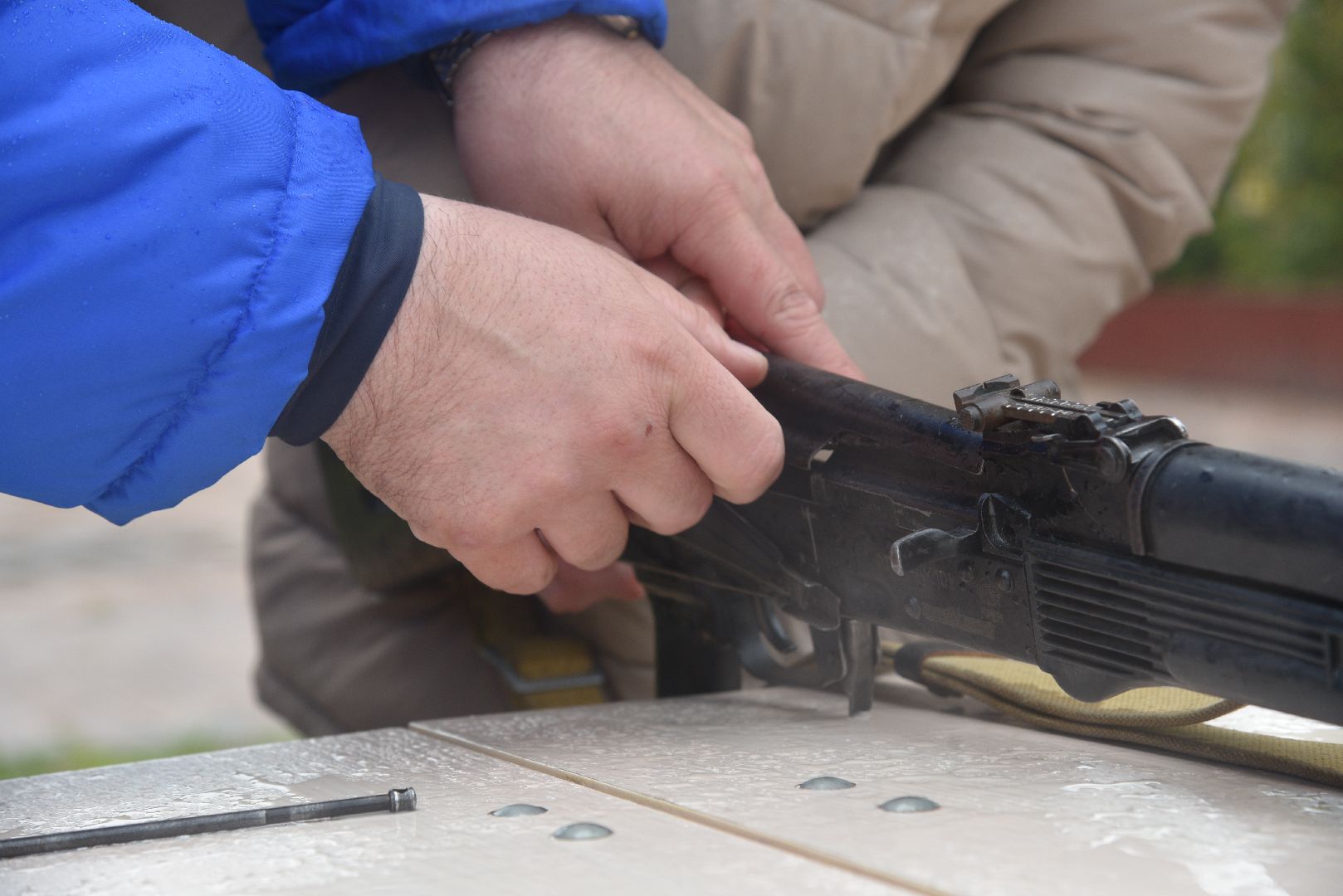 лотошино, день победы, мастер-класс, сборка автомата,