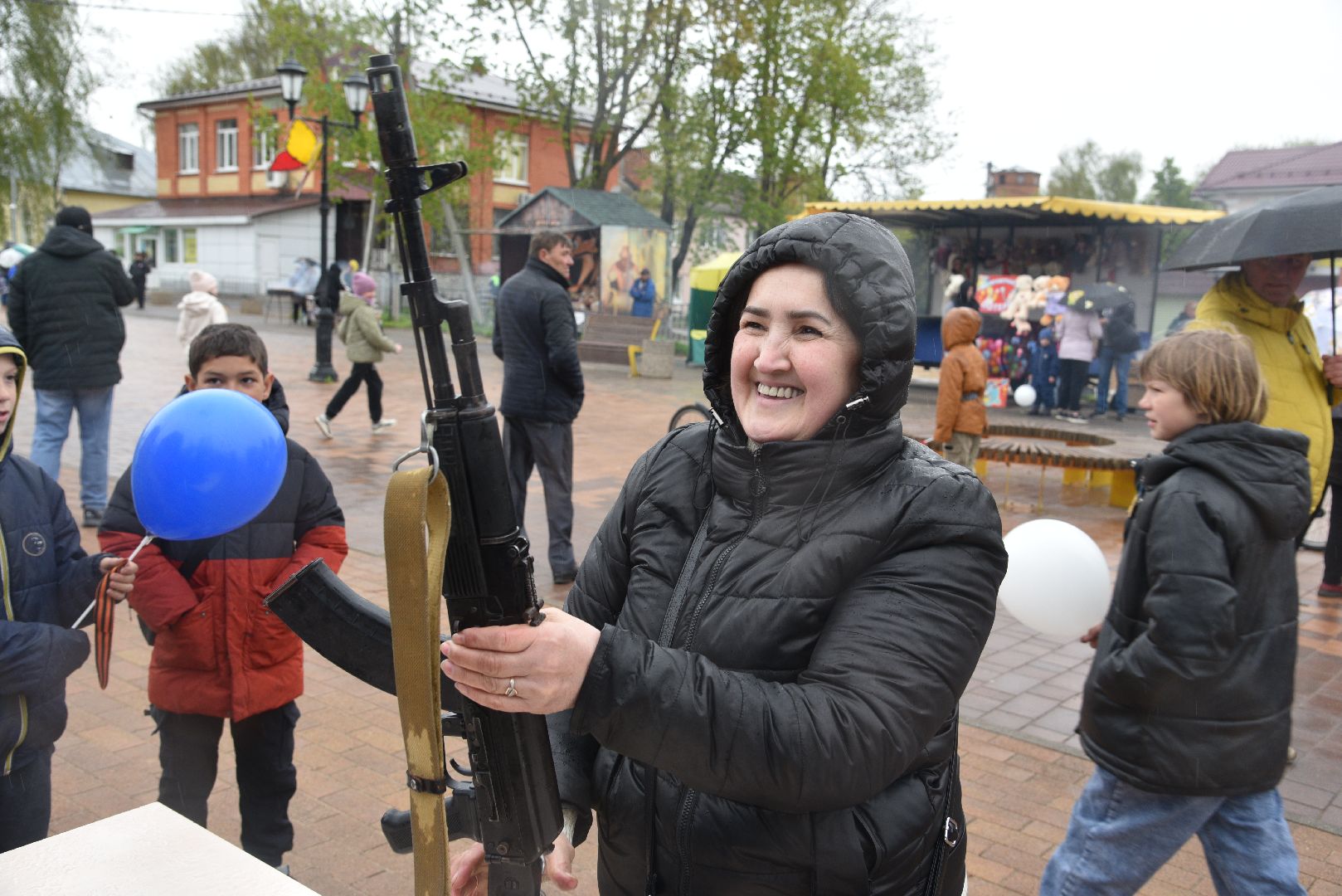 лотошино, день победы, мастер-класс, сборка автомата,