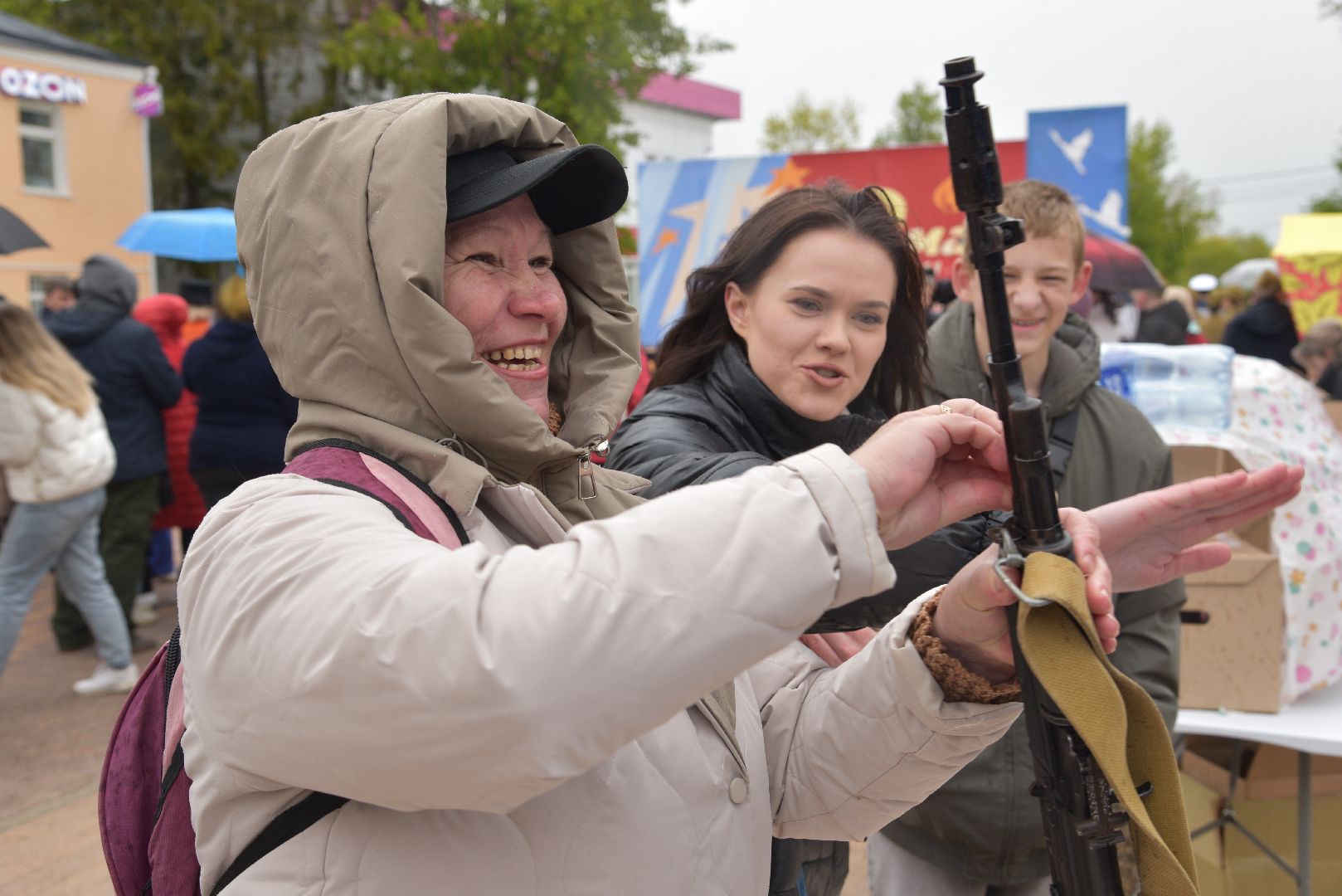 лотошино, день победы, мастер-класс, сборка автомата,