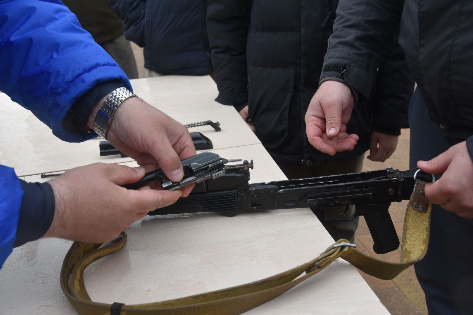 лотошино, день победы, мастер-класс, сборка автомата,